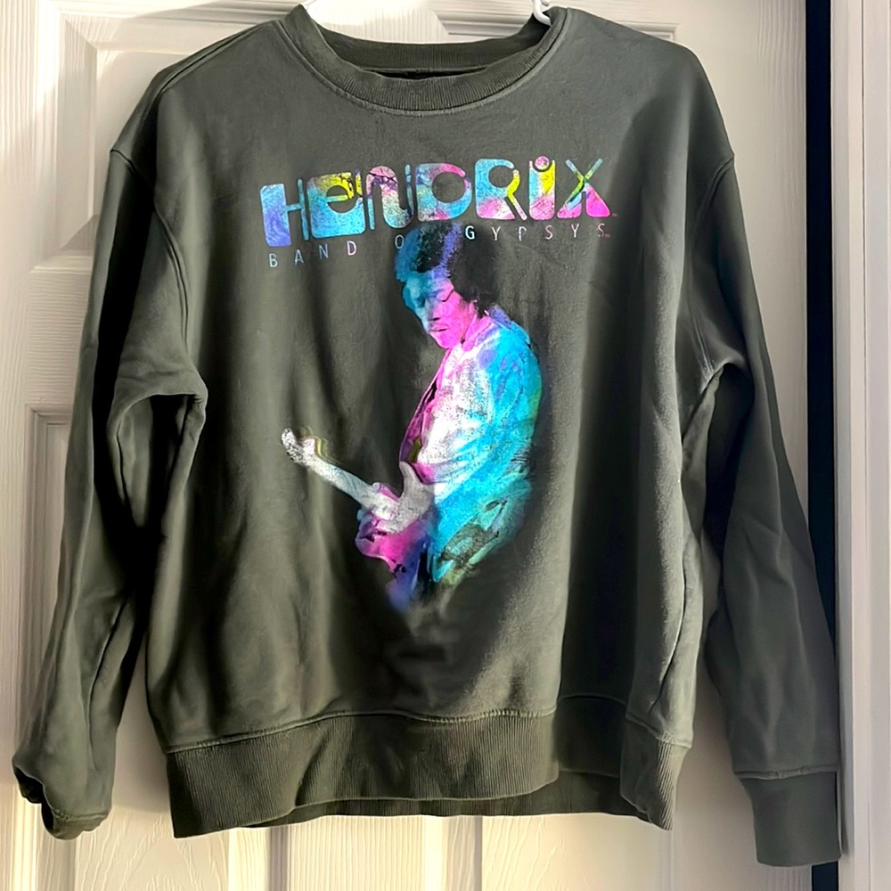 Authentic Hendrix Jimmy Hendrix Crew Neck Sweatshirt
